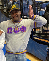 Omega Grey Chenille Crewneck