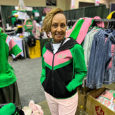 AKA Black Tech Fleece Jacket