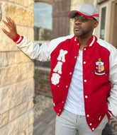 Kappa Wool And Leather Letterman Jacket