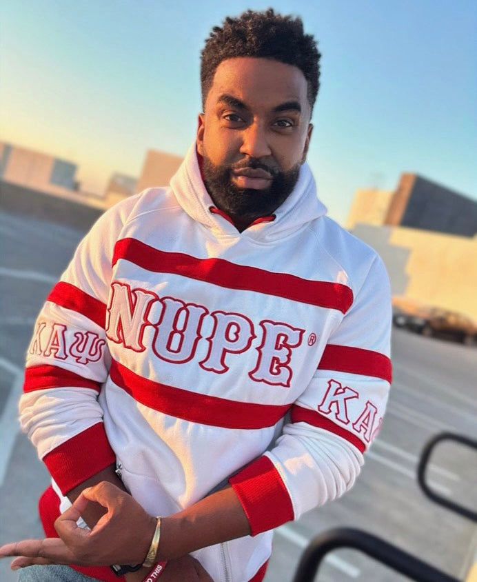 Kappa White Nupe Hoodie – The King McNeal Collection