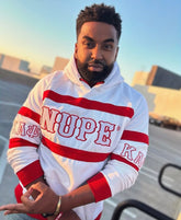 Kappa White Nupe Hoodie
