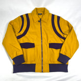 Old Gold And Purple Wool Jacket