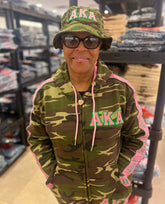 AKA Camo Tapered Jacket (Unisex Size)