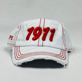 Kappa 1911 White Denim Dad Hat