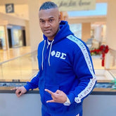 Blue Phi Beta Sigma Tapered Jacket