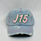 “J15” Light Denim Hat
