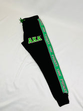 AKA Black Tapered Sweatsuit Joggers (Unisex Size)