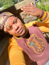 Iota Crest Chenille Crewneck