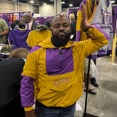Omega Psi Phi Half Zip Windbreaker Jacket
