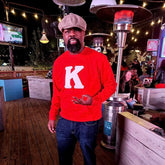 Chenille Kappa “K” Pocket Crewneck