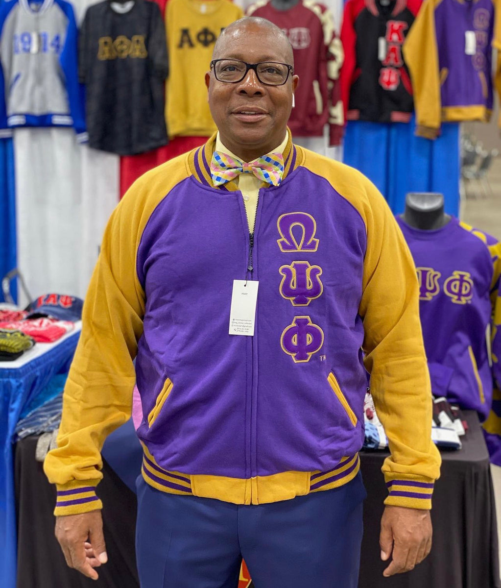 Omega Psi Phi Varsity Jacket – The King McNeal Collection