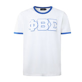 Sigma ΦΒΣ White Premium Ringer Shirt