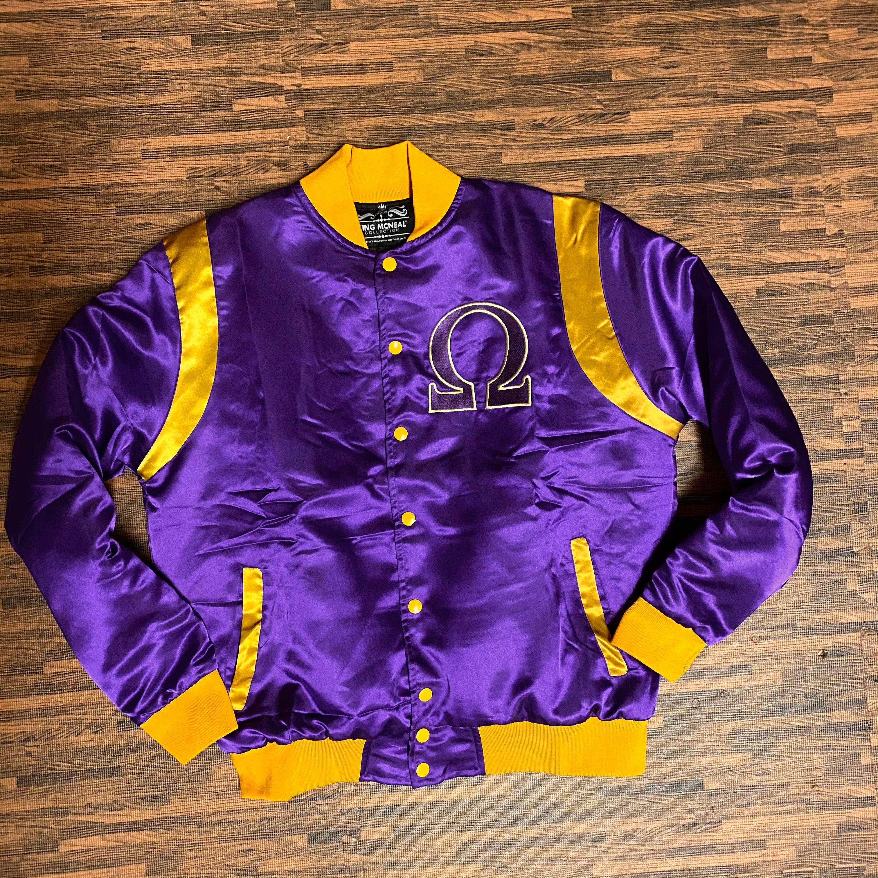 Omega psi best sale phi bomber jacket