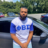 White Sigma Baseball Jersey