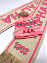 AKA Cream Scarf and One Hat