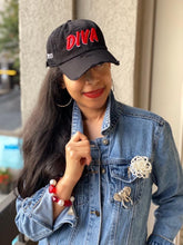 Delta Sigma Theta Diva Black Hat