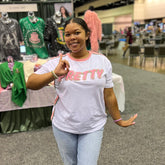 Pretty White Premium Chenille Shirt