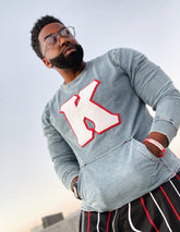 Kappa Denim Chenille Crewneck