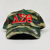 DST Delta Sigma Theta Camo Hat