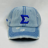 “Σ” Light Denim Phi Beta Sigma dad hat