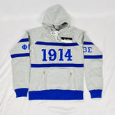 Grey Phi Beta Sigma Hoodie