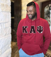 Kappa Krimson Kream Chenille Hoodie