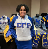 Sigma Gamma Rho Pocket Chenille Hoodie