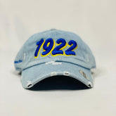 Sigma Gamma Rho 1922 denim Hat