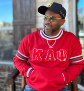 Kappa Red Chenille Crewneck