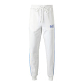 Sigma White Tech Fleece Joggers Royal Trim