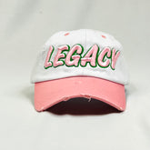 Legacy White/Pink Hat