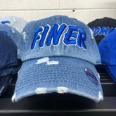 Zeta Phi Beta Finer Distressed Hat