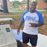 Sigma Grey 1914 Premium Raglan Shirt