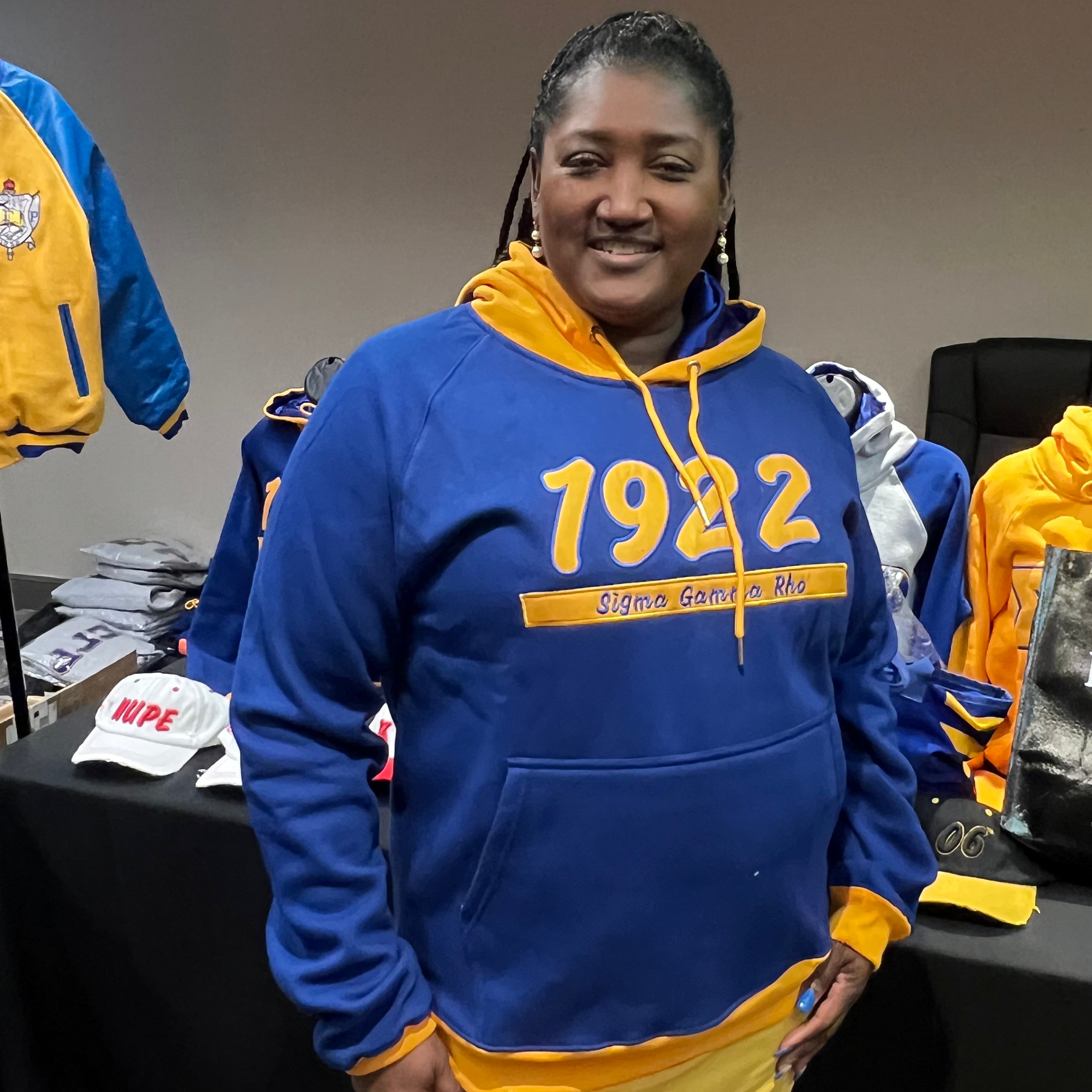 Gamma 2024 blue hoodie