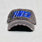 Zeta Phi Beta Finer Grey Denim Hat