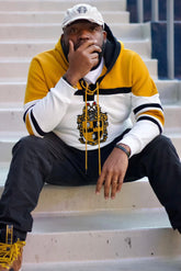 Alpha White Hockey Hoodie