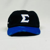 Black & Royal “Σ” dad hat