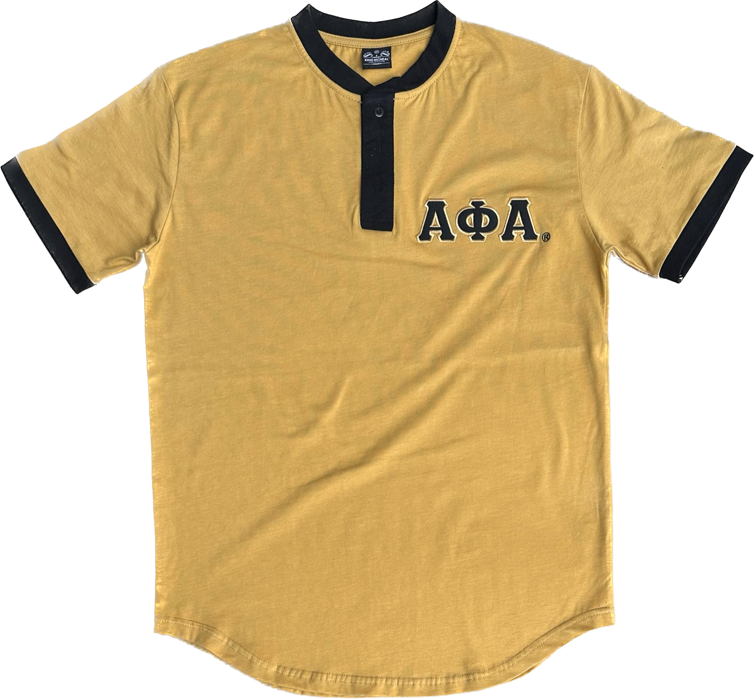 Alpha Gold Premium Henley Shirt