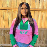 AKA Half Zip Windbreaker Jacket Read Description