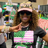 Pretty Camo/Pink Hat