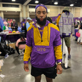 Omega Psi Phi Half Zip Windbreaker Jacket