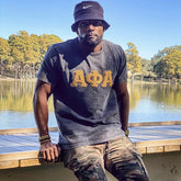 Alpha Premium Black Denim Chenille Shirt