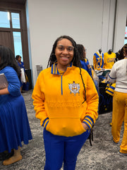 SGRho Gold Quarter Zip Sweatshirt Unisex