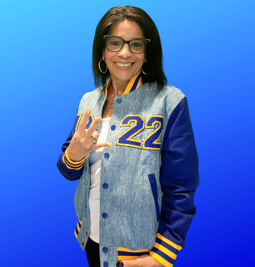 SGRho 1922 Denim Bomber Jacket