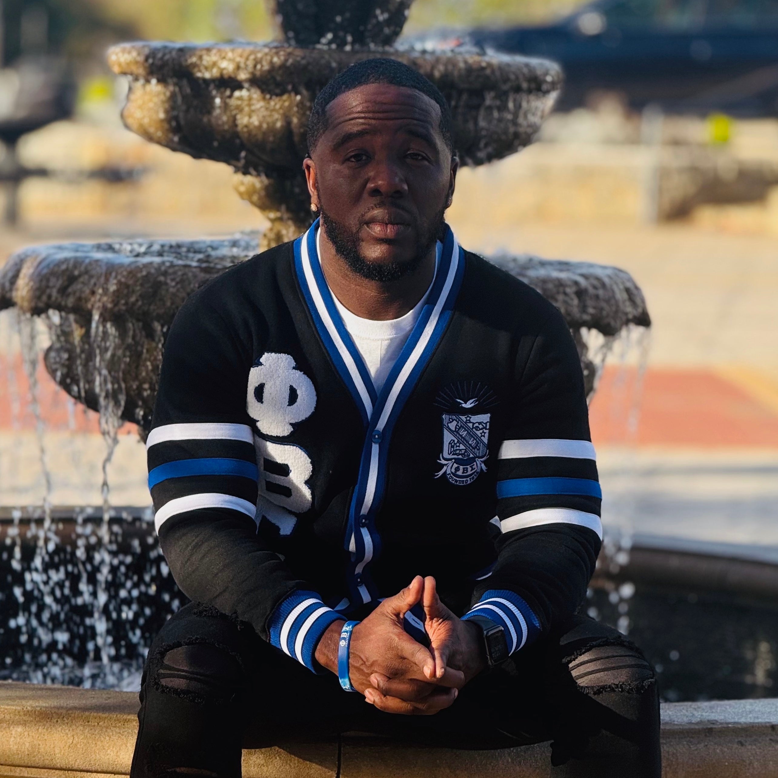 Sigma Black Fleece Cardigan