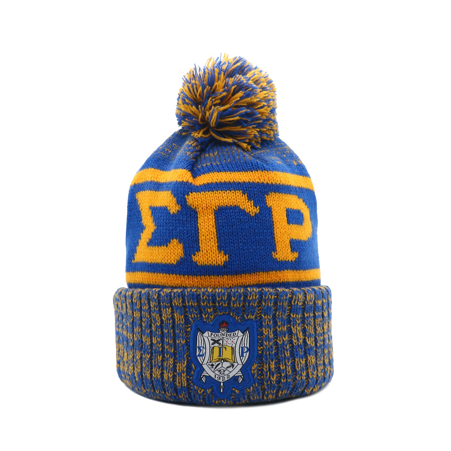 SGRho Blue Scarf & Hat Set