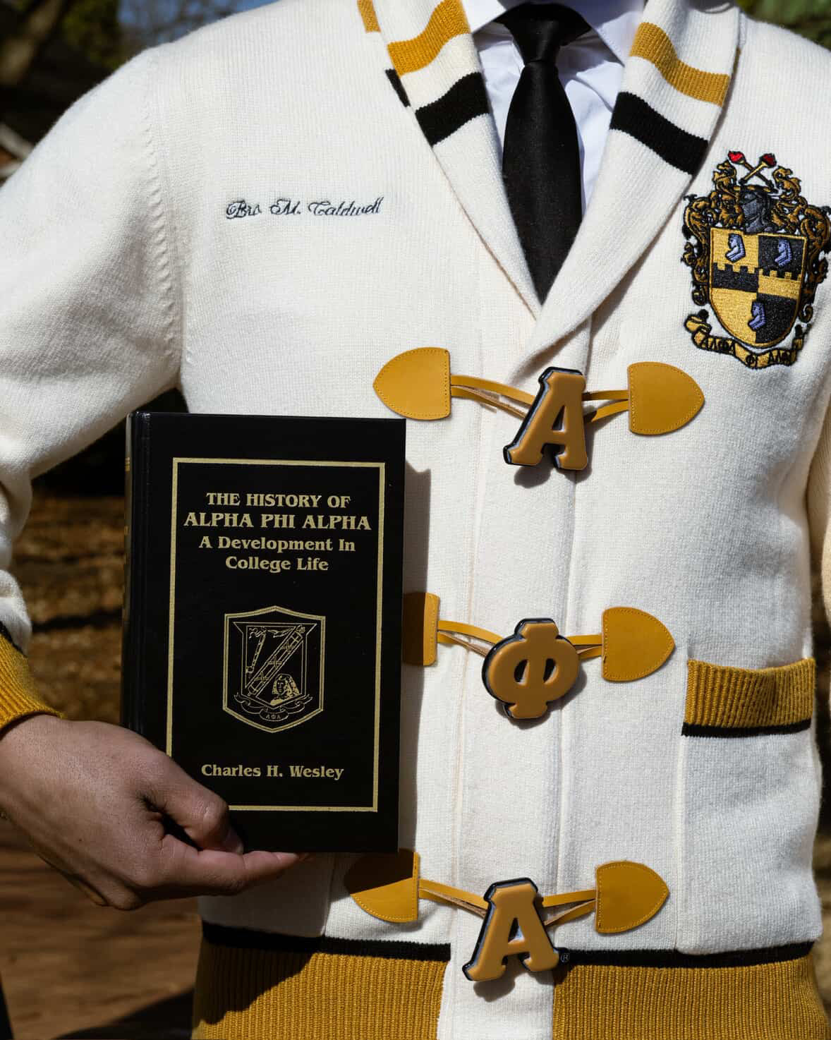 Alpha Neutral Premium Knit Cardigan