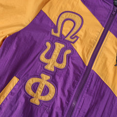 Omega Full-Zip Windbreaker Jacket
