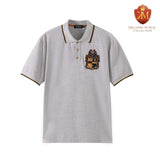 Alpha Grey Premium Polo Shirt