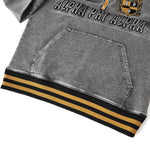 Alpha Denim Quarter Zip Sweatshirt